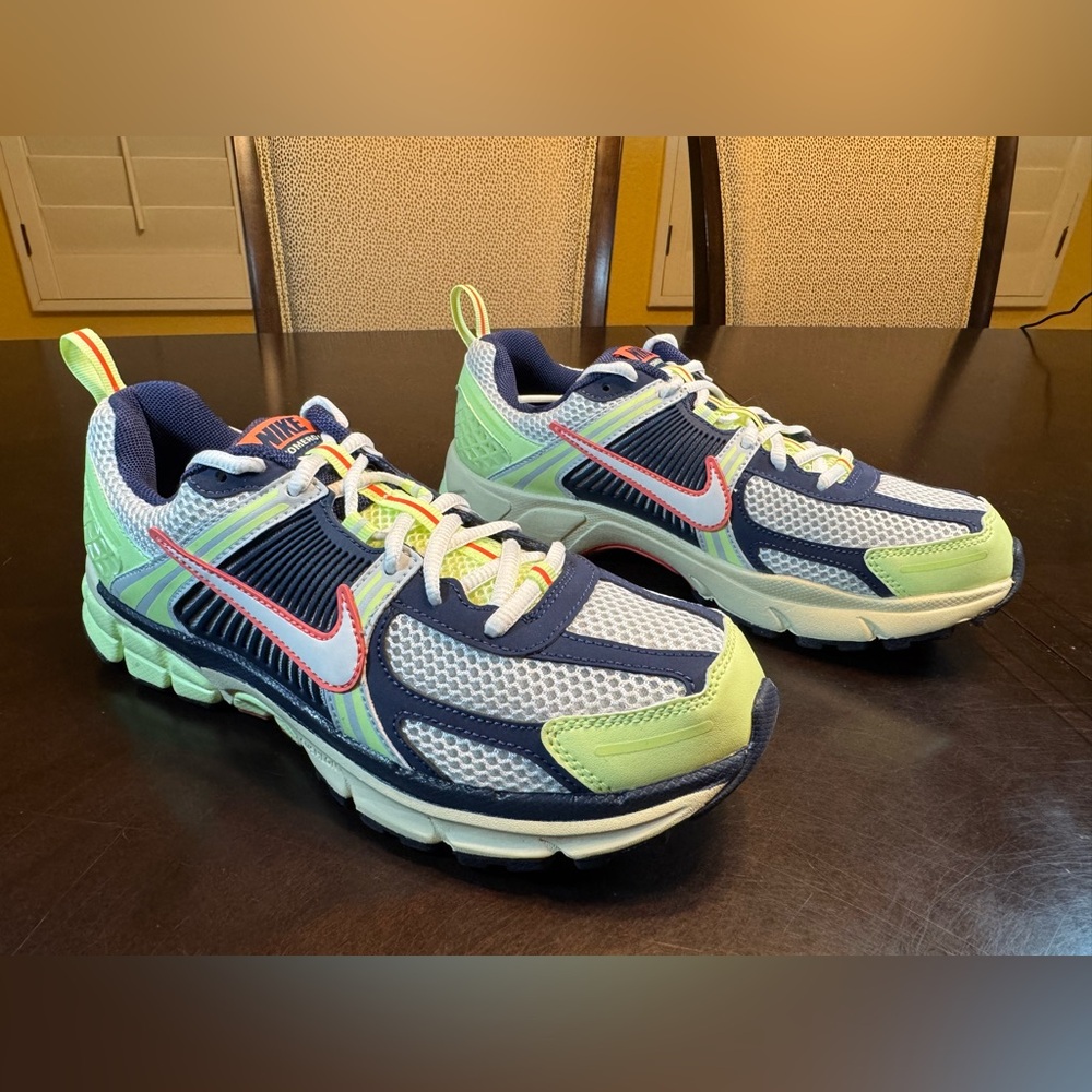 New Nike Air Zoom Vomero 5 Volt Navy Sneakers Shoes Size US 7